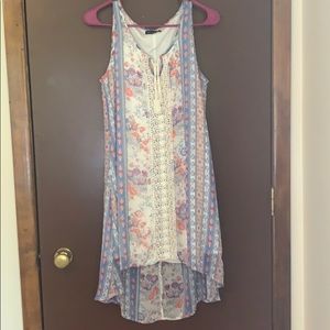 Light floral summer dress